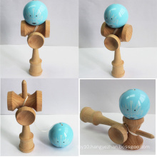 Beech wood PU Paint 4-Cups Kendama